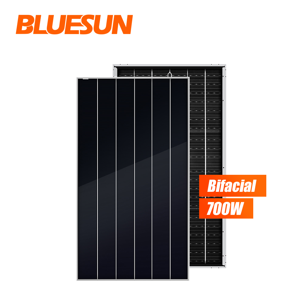 New High Efficiency Shingled Bifacial Solar Panel N Type