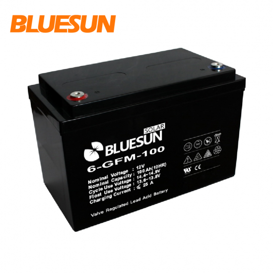 Buy Bluesun portable Solar System using Solar Battery deep cycle