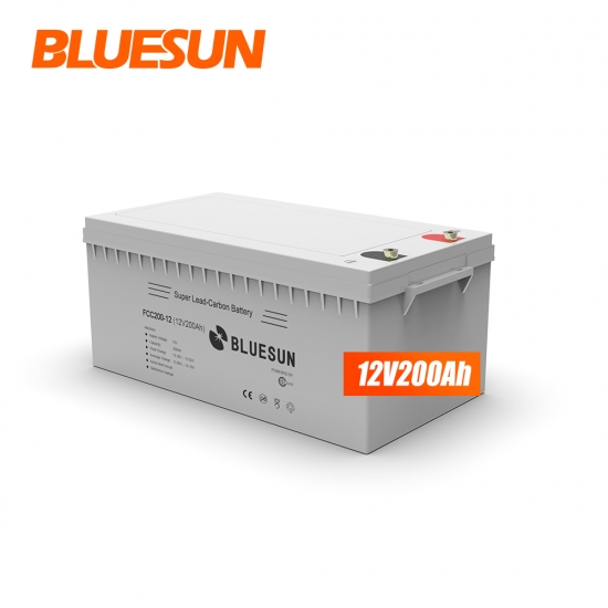 Auckland mogelijkheid Merchandising Buy Bluesun 12v 200Ah Lead Carbon Battery With Certification Made In  China,Professional Bluesun 12v 200Ah Lead Carbon Battery With Certification  Made In China Manufacturers
