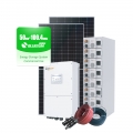 Customized commercial use 100kw 50kw hybrid solar system with 200kwh lithium battery solar system