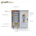 New Technology Liquid Coling Solar System 125KW For commercial Use and Factory Use with 261 kwh Batteries In a Cabinet