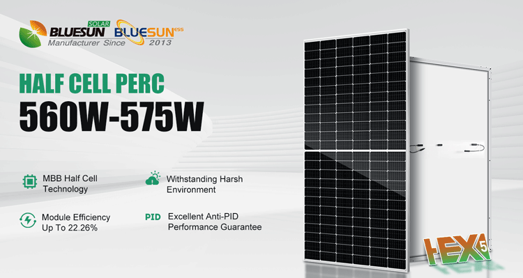 Bluesun 560w-575w Solar Panel